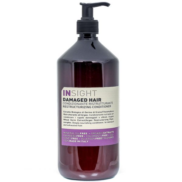 Conditioner for damaged hair "DAMAGED HAIR" INSIGHT 900 ml